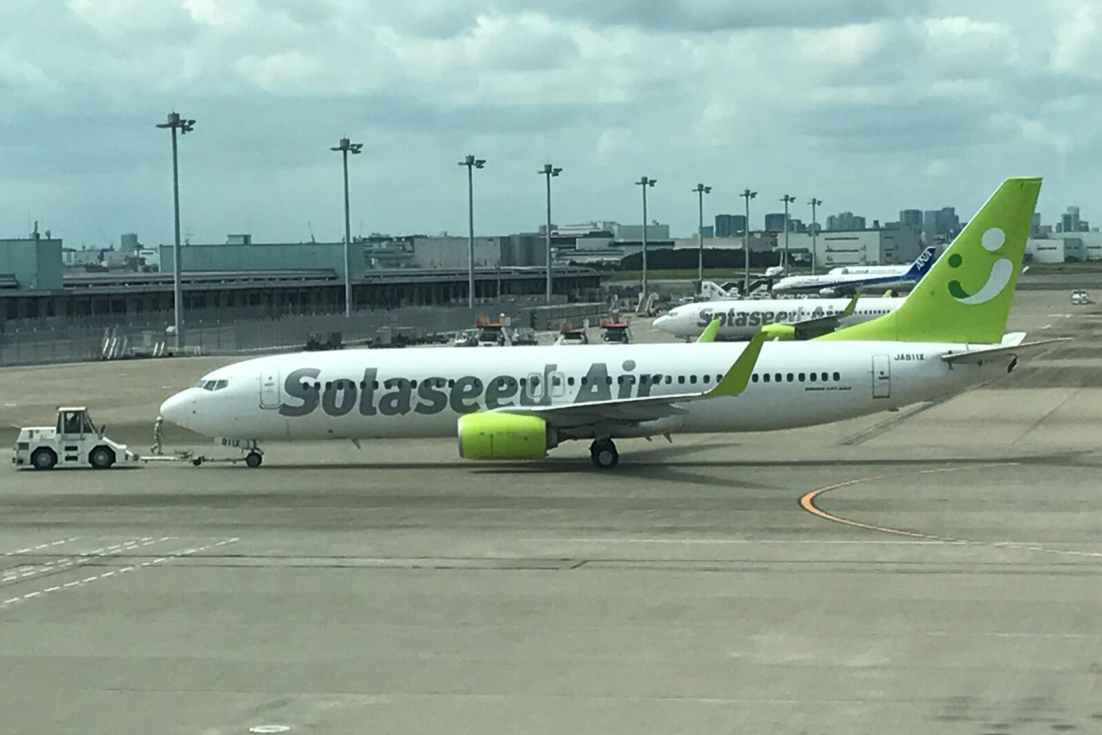 ソラシドエアの機体