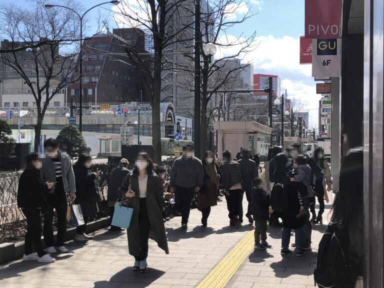 新型コロナ緊急事態宣言明けの三連休 市内の商業施設大混雑